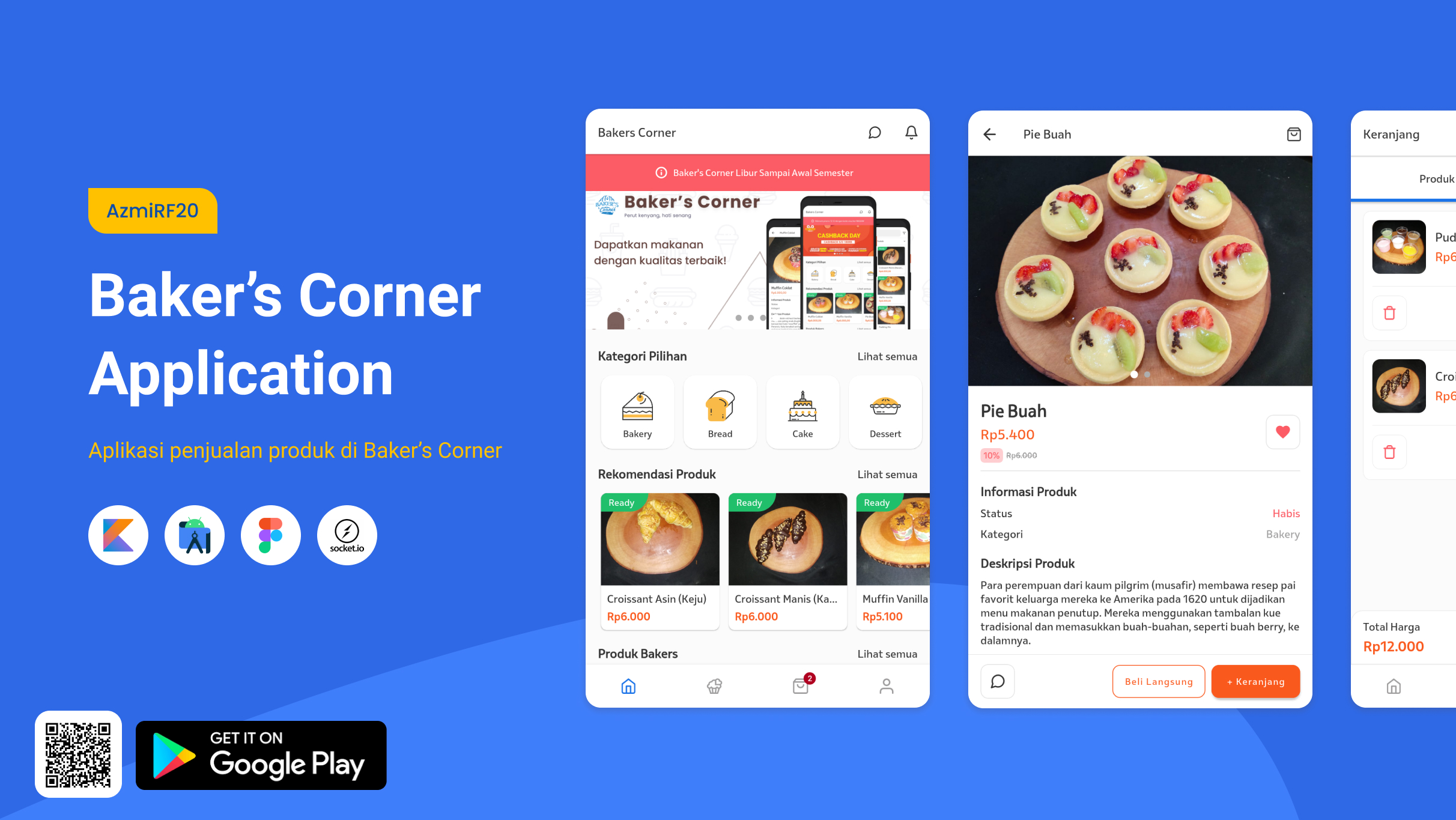 Bakers Corner Application